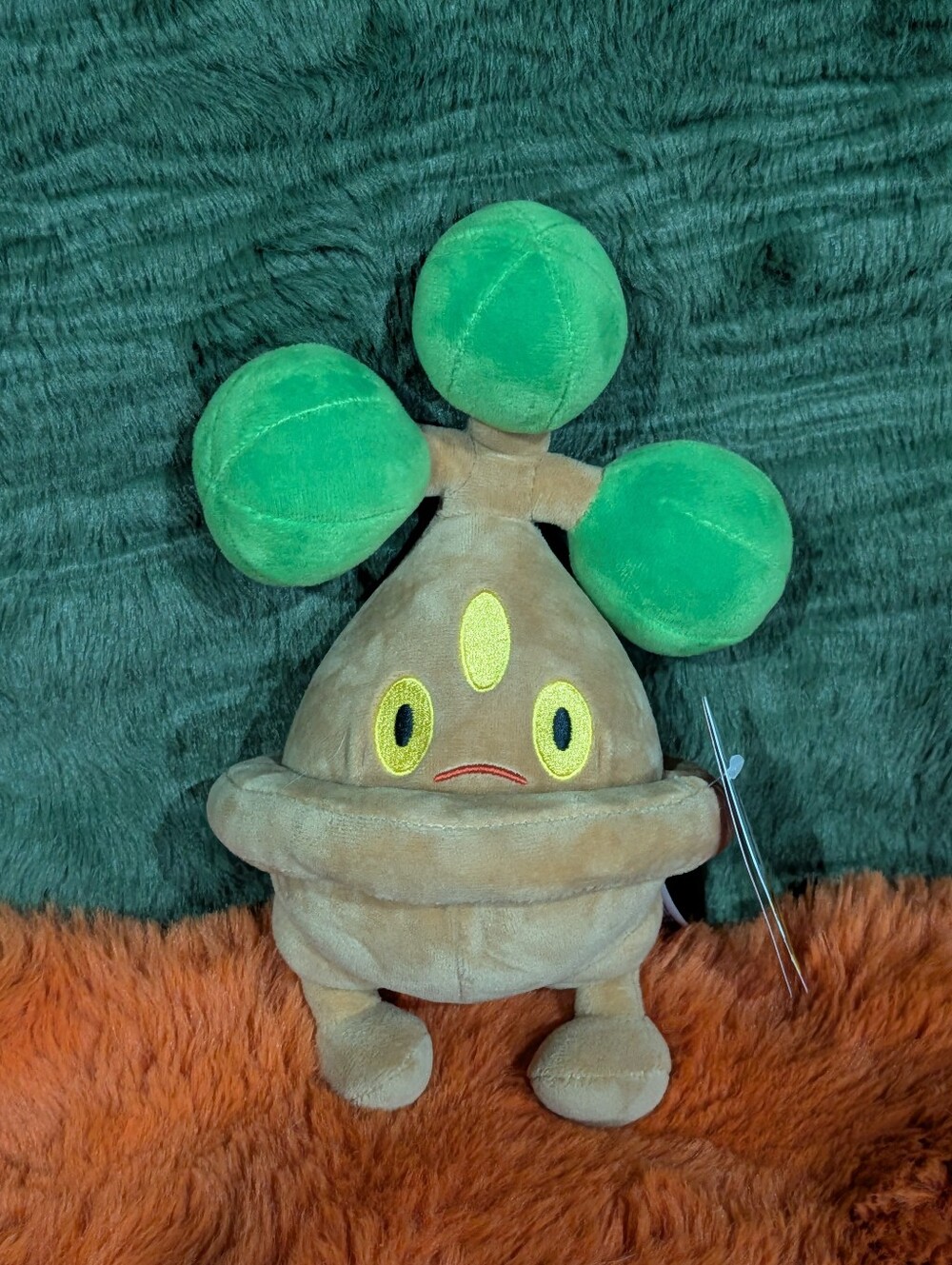 Brand New Authentic 2025 Pokemon Jazwares Bonsly 8 Inch Plush Stuffed Animal
